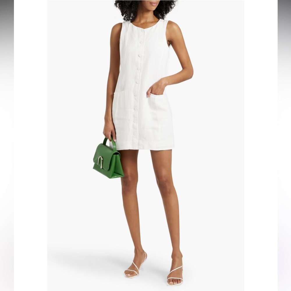 Alex Mill White Mini Dress